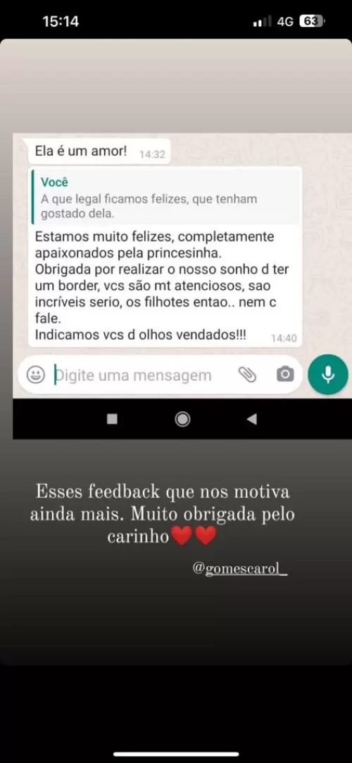 Depoimentos de Clientes